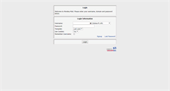 Desktop Screenshot of monkey-mail.com
